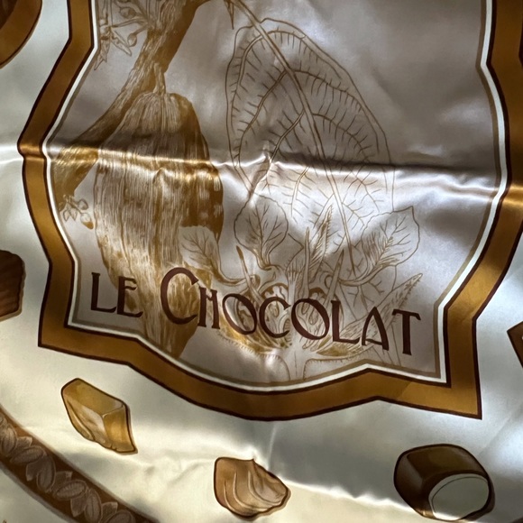 Limited Edition Silk Scarf “chocolate” - Picture 10 of 10